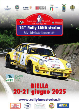 Biella - Bertinotti domina il Rally Lana Storico 2025: record personale e trionfo di casa su Porsche